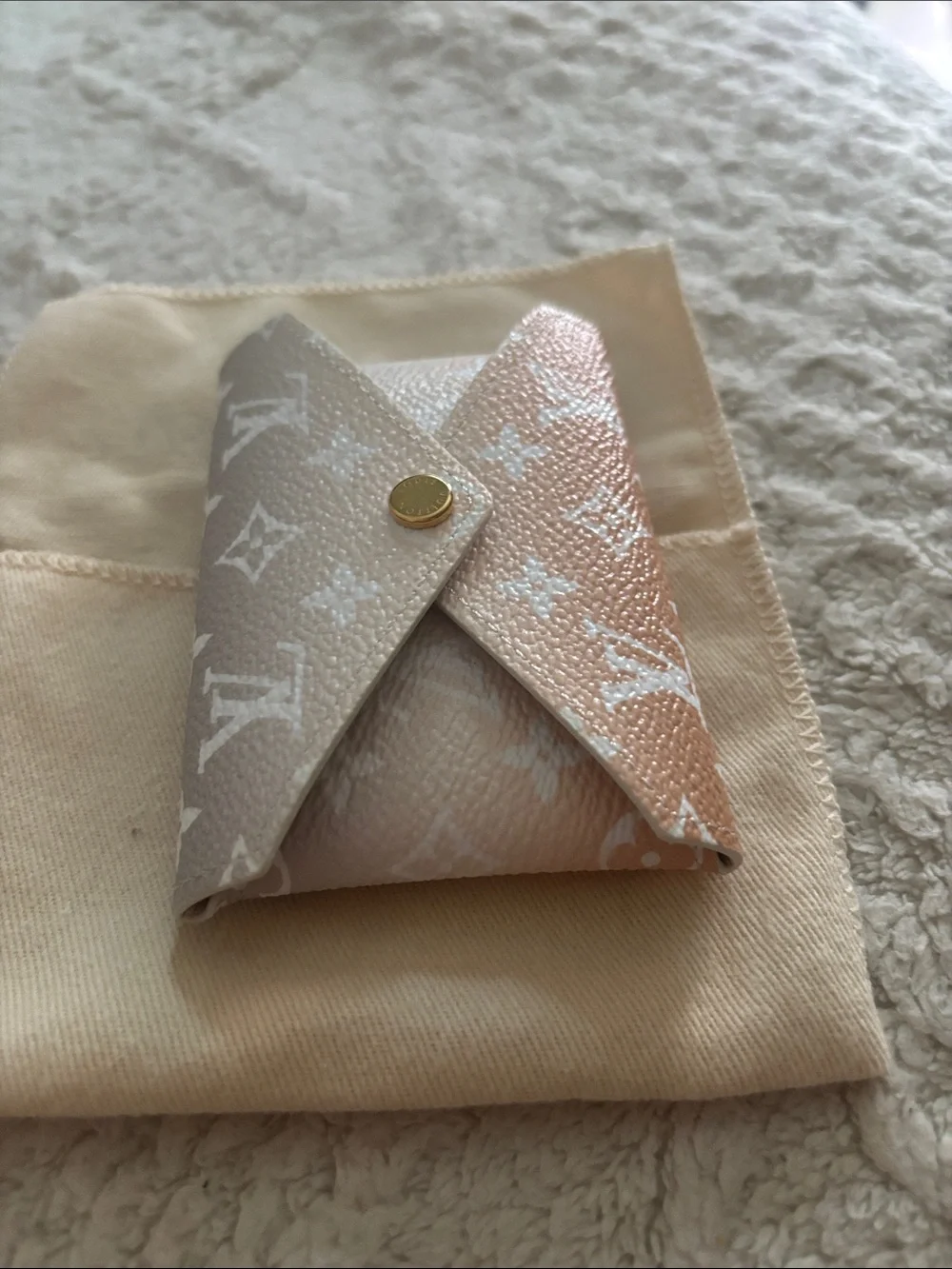 Louis Vuitton By The Pool Mini Kirigami Monogram Envelope Card Holder